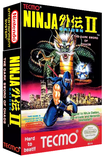 jeu Ninja Gaiden II - The Dark Sword of Chaos